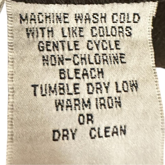 Talbots Brown Suede Vest with Stand-Up Collar - Picture 6 of 6